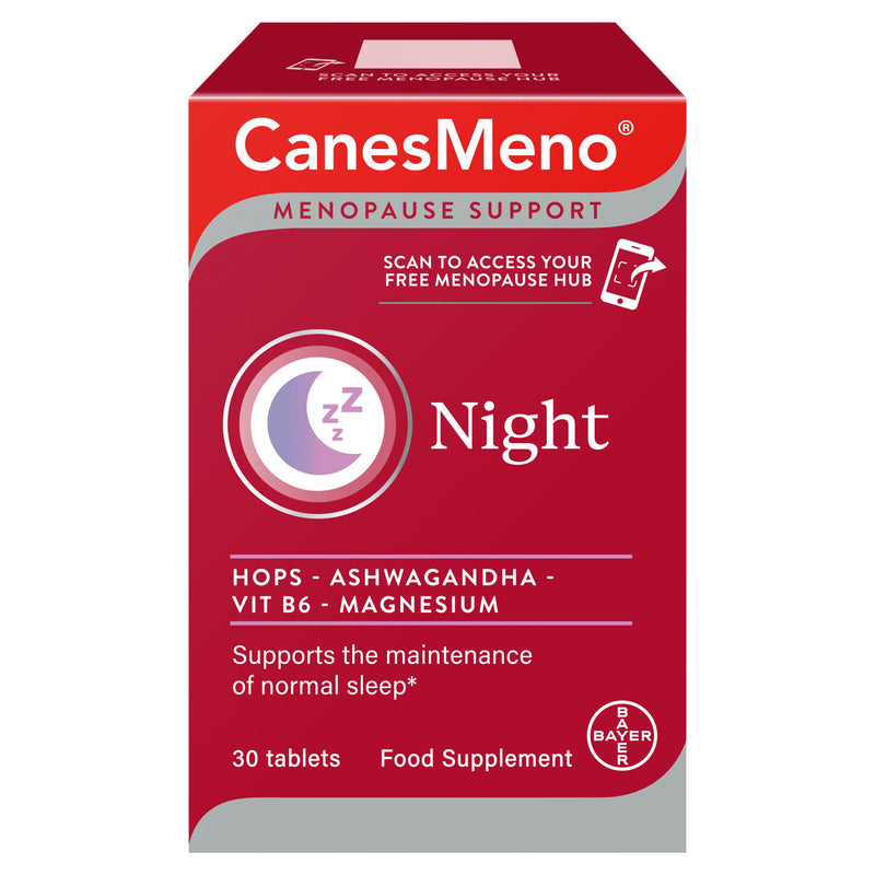 CanesMeno Menopause Support Night Tablets 30 - British product