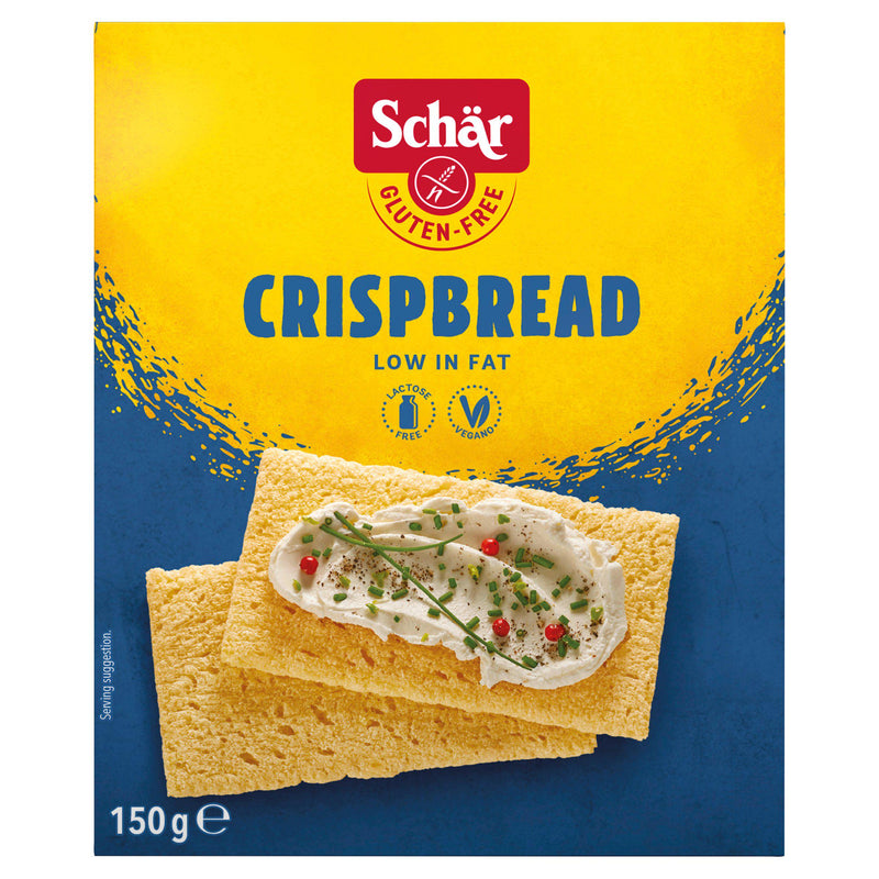 Schar gluten free crispbread 150g, imported from the UK