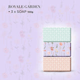 Baylis & Harding Royale Garden soaps 3x100g, imported from the UK