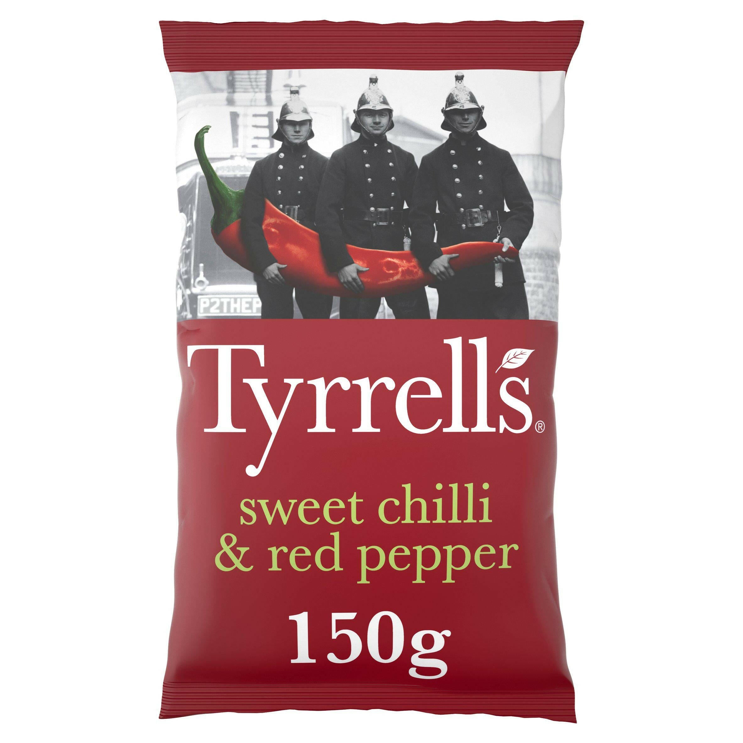 Tyrrells Sweet Chilli & Red Pepper Sharing Crisps 150g GOODS Sainsburys