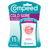Sainsburys Compeed Cold Sore Invisible Patches Medium, 15 Patches- Buy online at McGrocer