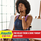 Anadin Extra aspirin paracetamol caffeine caplets 16s, UK version