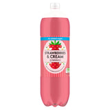 Sainsbury's soft drink Strawberries & Cream 2L, UK version