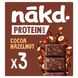 Sainsburys Nakd Cocoa Hazelnut Protein Bars 3x45g- Buy online at McGrocer