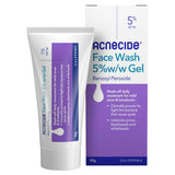 Acnecide Face Wash 5% Gel 50g, UK version