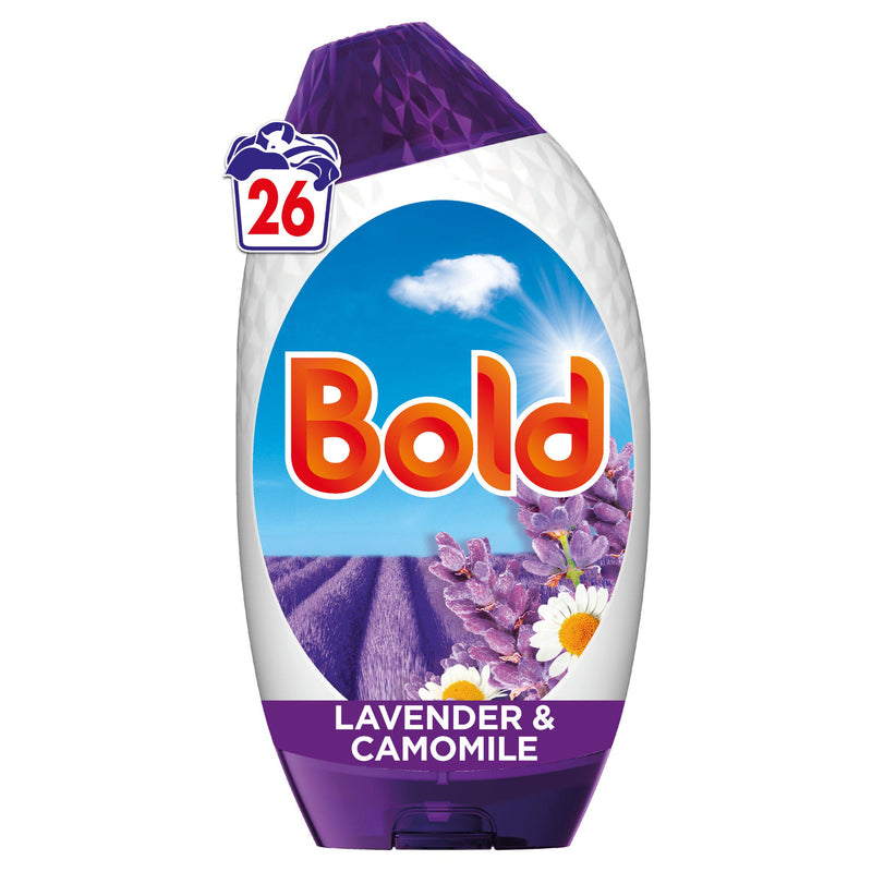 Bold laundry detergent gel Lavender and Camomile 26 washes - British product