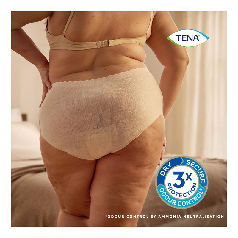 TENA Silhouette incontinence pants cream M 9 pack (British brand)