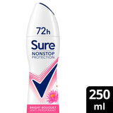 Sainsburys Sure Women Bright Bouquet 72h Nonstop Protection Antiperspirant Deodorant 250ml- Buy online at McGrocer