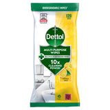 Dettol Citrus Zest Multi Purpose Wipes 126 - British product