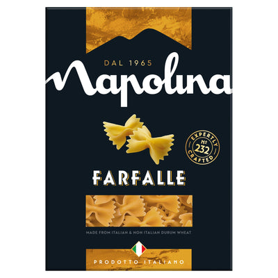 Sainsburys Napolina Farfalle Pasta 500g- Buy online at McGrocer