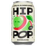 Sainsburys Hip Pop Apple & Elderflower Kombucha Can 330ml- Buy online at McGrocer