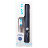 Antimicrobial Sonic Toothbrush with Spare Head and Portable Design
