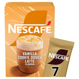 Sainsburys Nescafé Vanilla Cookie Dough Latte Sachets 7 x 19.5g- Buy online at McGrocer