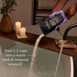 Westlab lavender cedarwood sleep wellbeing bath salt 400g - British product