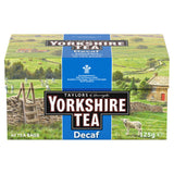 Sainsburys Taylors of Harrogate Yorkshire Decaf Black Tea Bags 40 Count (125g)- Buy online at McGrocer