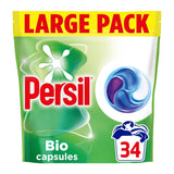 Sainsburys Persil 4 in 1 Fast Dissolving Bio Laundry Capsules 34 Washes- Buy online at McGrocer