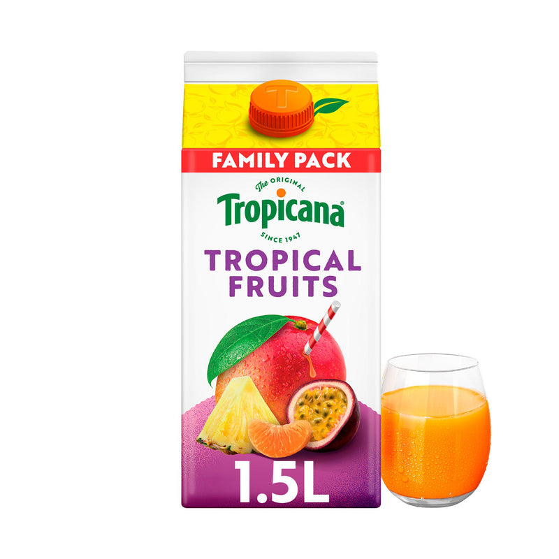 Tropicana tropical fruit juice 1.5L - British product