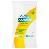 Sainsbury's Antibacterial Floor Wipes Lemon 24 Pack (British brand)