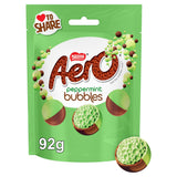 Aero Peppermint Bubbles chocolate sharing bag 92g, imported from the UK