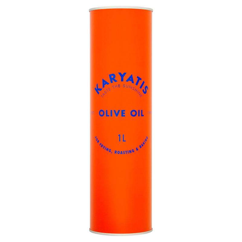 Karyatis olive oil 1L, imported from the UK