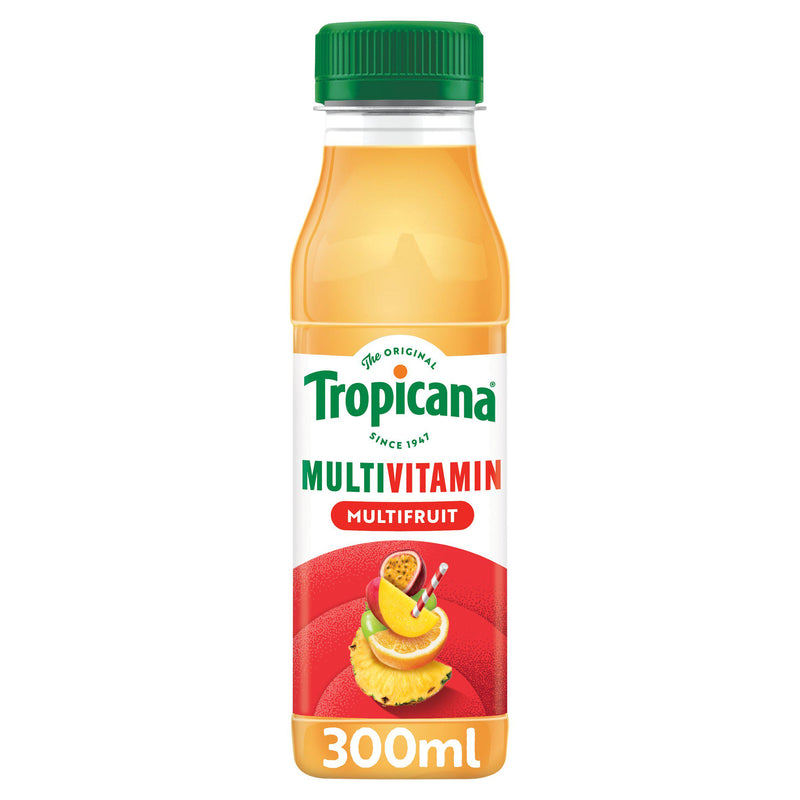 Tropicana multivitamin boost fruit juice 300ml, UK version