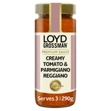 Sainsburys Loyd Grossman Creamy Tomato & Parmigiano Reggiano Pasta Sauce 290g- Buy online at McGrocer