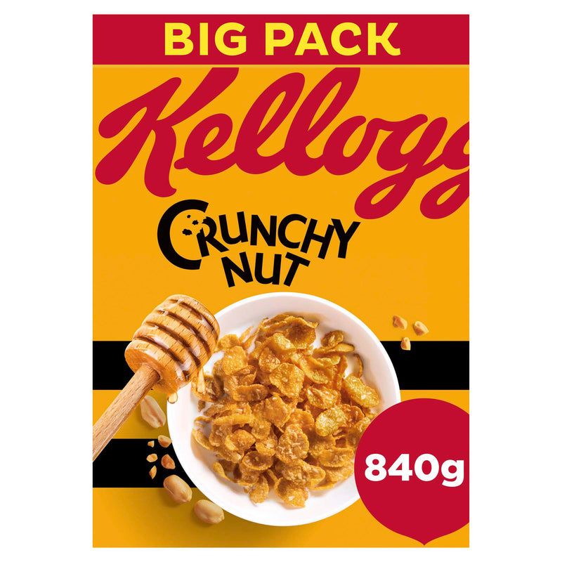 Kellogg's Crunchy Nut Original Cereal 840g - British product
