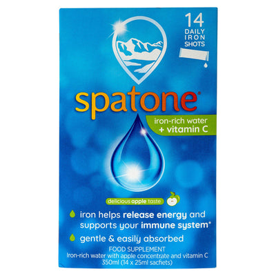 Sainsburys Spatone Liquid Iron Supplement with Vitamin C Apple Flavour 350ml- Buy online at McGrocer