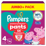 Pampers Premium Protection nappy pants for babies 9-15kg, imported from the UK