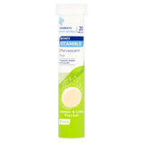 Sainsbury's Vitamin D effervescent lemon lime tablets 20 pack, UK version