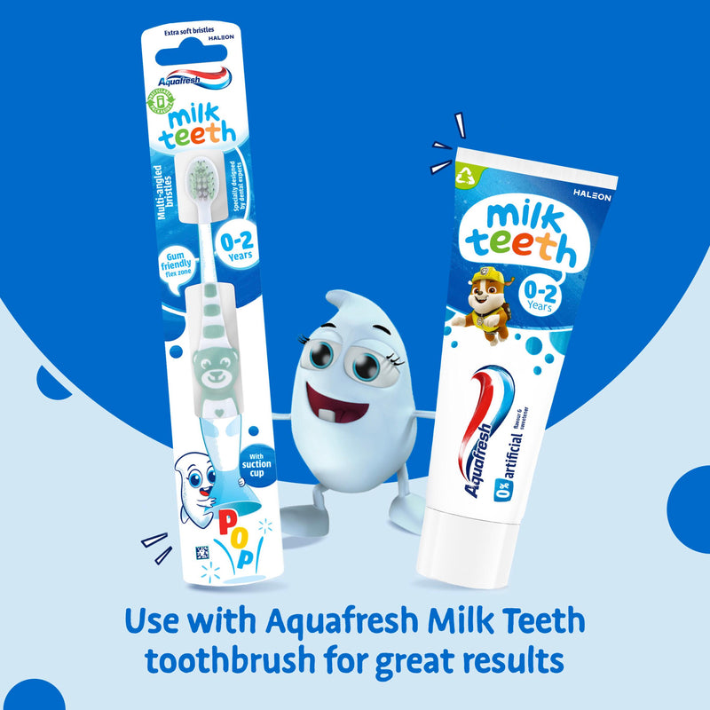 Aquafresh Paw Patrol milk teeth toothpaste 0-2 years 50ml, imported from the UK