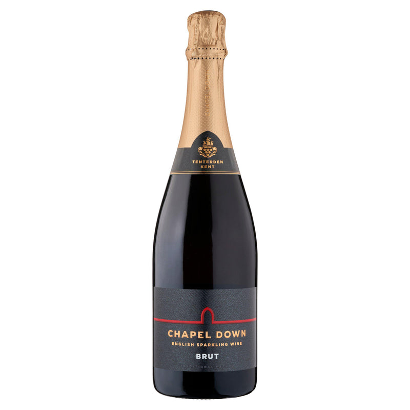 Chapel Down Brut sparkling wine 75cl (British brand)