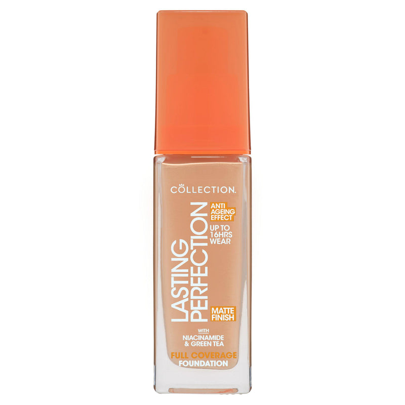 Collection Lasting Perfection Foundation 7W Biscuit Warm 27ml - British product