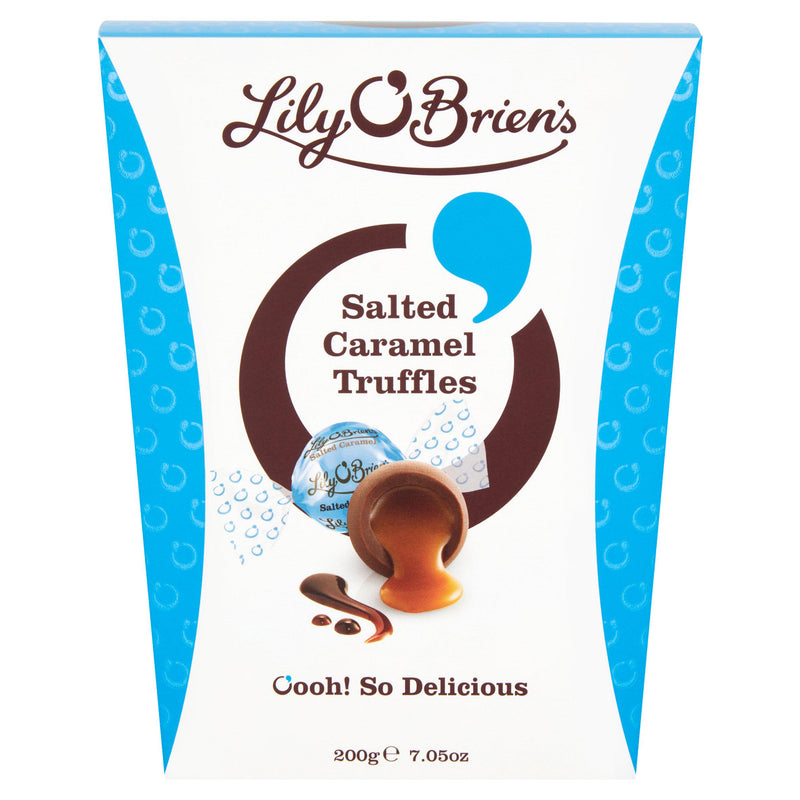 Lily O'Brien's salted caramel truffles 200g (British brand)
