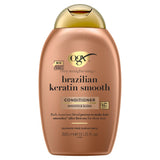 Sainsburys OGX Brazilian Keratin Smooth Conditioner for Dry Hair 385ml- Buy online at McGrocer