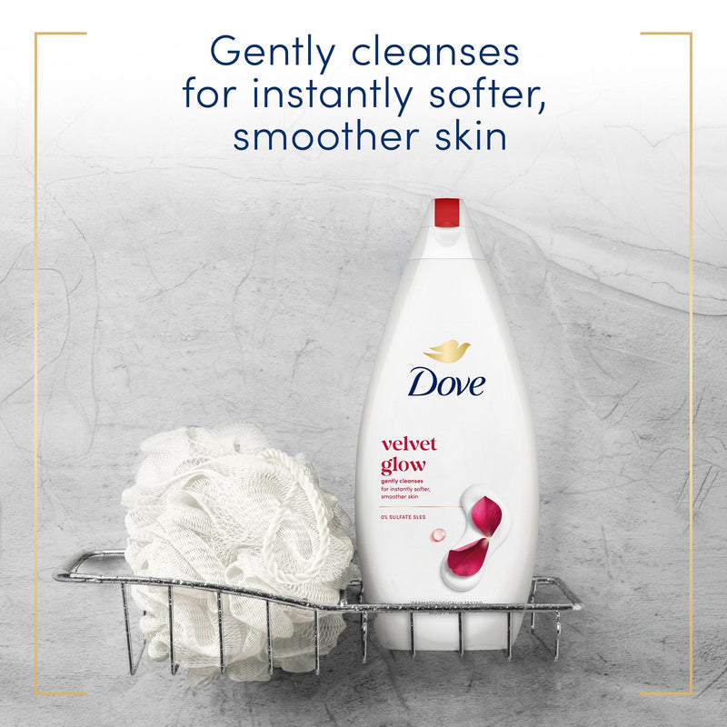 Dove Body Wash Velvet Glow 720ml - British product