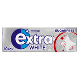 Extra White chewing gum sugar free 10 pieces 14g - British product