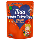 Sainsburys Tilda Taste Travellers Mexican Rice Bowl Kids Meal Pouch 220g- Buy online at McGrocer