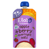 Sainsburys Ella's Kitchen Apple + Berry Overnight Oats 7+ Months Baby Breakfast 100g- Buy online at McGrocer