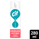 Sainsburys Cif Infinite Clean Antibacterial Cleaner Refill Apple & Jasmine 280ml- Buy online at McGrocer