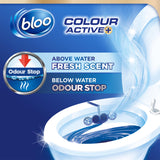 Bloo toilet rim block bleach 50g, UK version