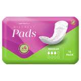 Sainsbury's normal sanitary pads Comfort Fit x12 - British product