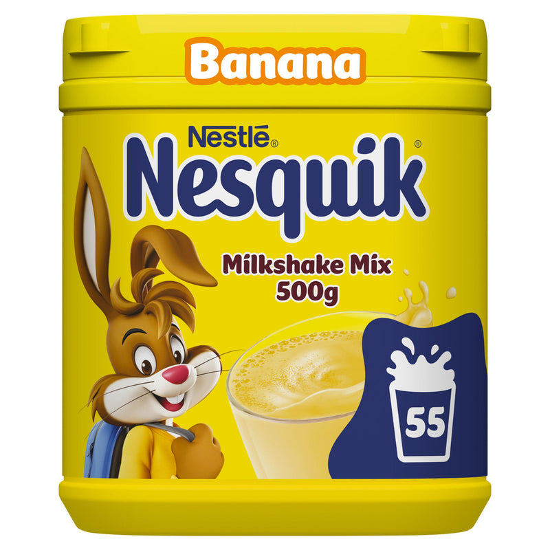 Nesquik milkshake powder banana flavour 500g - British product