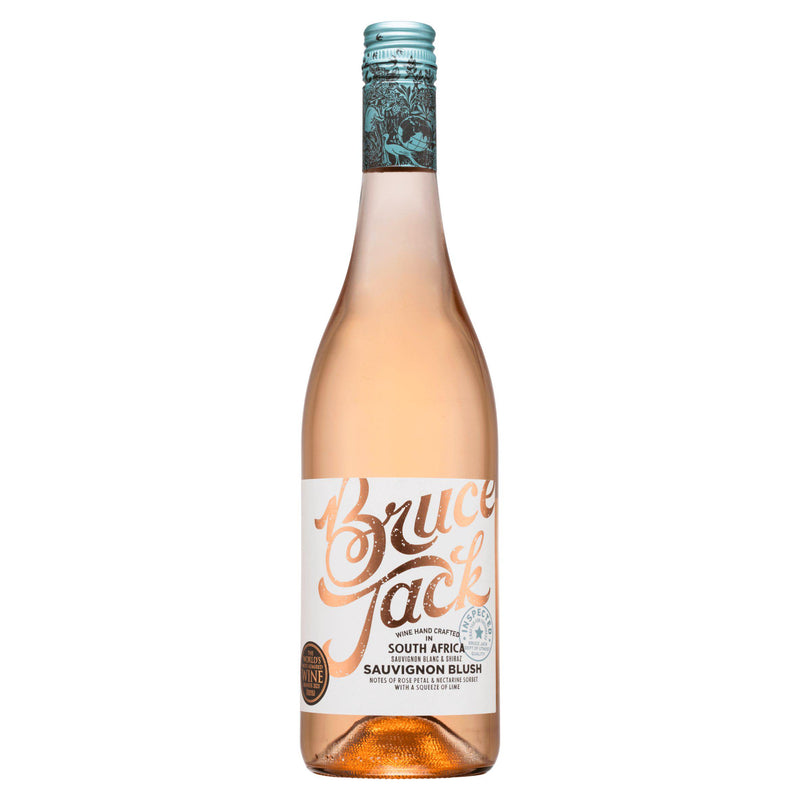Bruce Jack Sauvignon Blush rosé wine 75cl (British brand)
