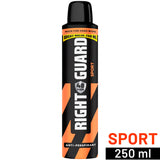 Right Guard antiperspirant deodorant spray sport 250ml - British product