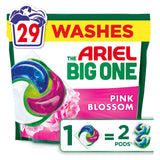 Ariel laundry detergent pods Pink Blossom 29 washes, imported from the UK