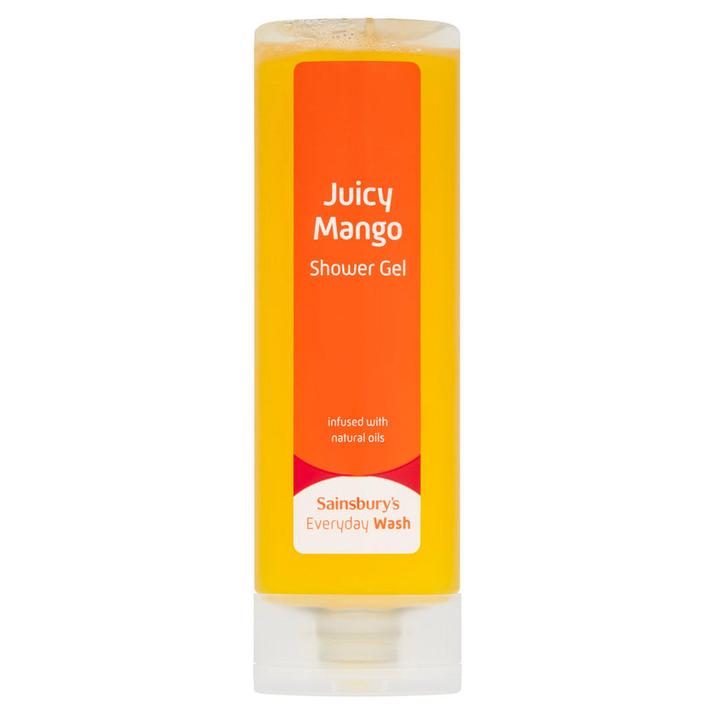 Sainsbury's Juicy Mango shower gel 250ml (British brand)