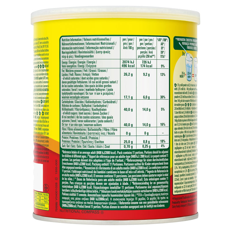 Nido instant full cream milk powder 400g (British brand)