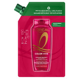 Sainsburys L'Oréal Paris Elvive Colour Protect Shampoo Refill Pouch for Coloured & Highlighted Hair 500ml- Buy online at McGrocer