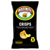 Marmite yeast extract potato crisps 6x25g pack, imported from the UK